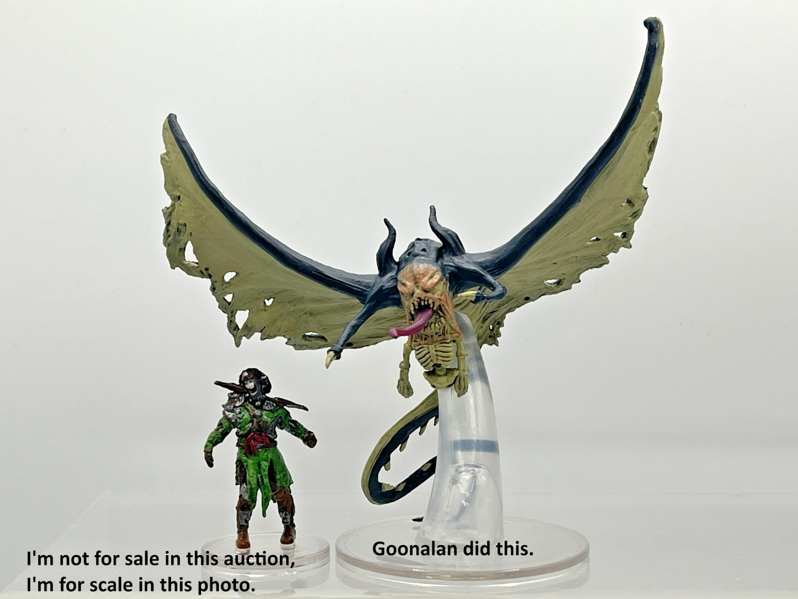 D&D Pathfinder Mini Shattered Obelisk 29 Cloaker Mutate UC LARGE