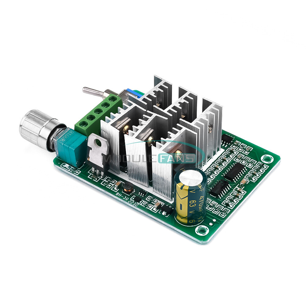 DC5-36V BLDC 3-Phase Sensorless Brushless Modulator Motor Speed Controller