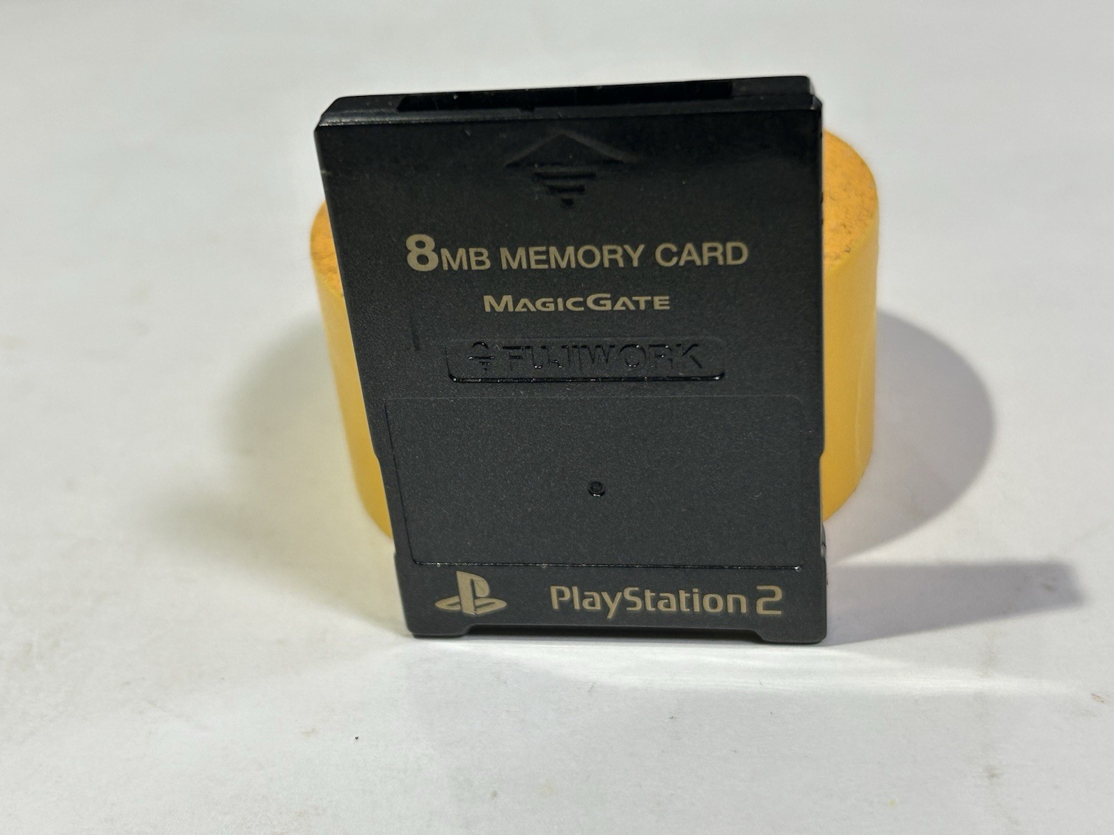 Sony PlayStation 2 PS2 FUJI WORKS MagicGate 8mb Memory Card Black Made in Japan