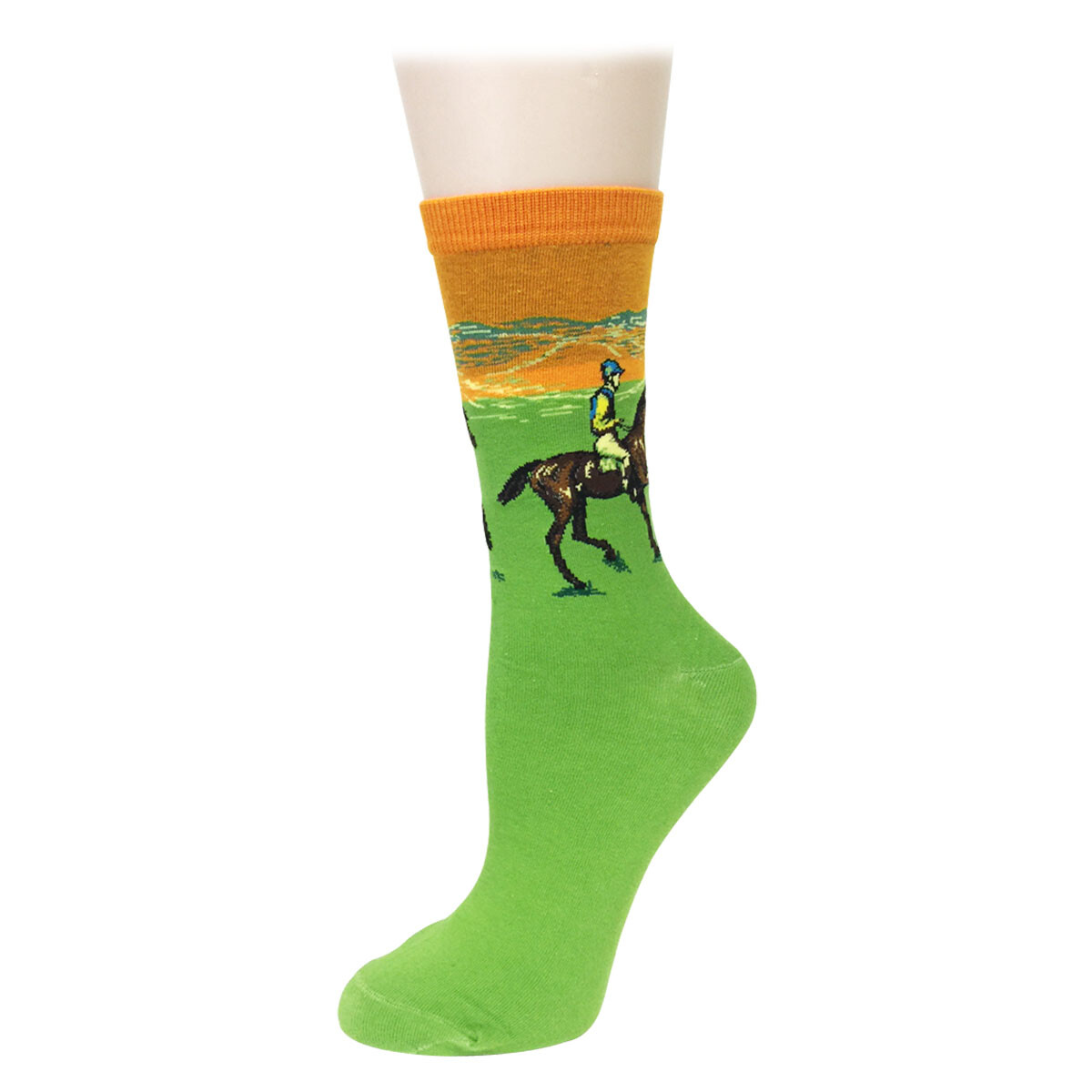 Wrapables Famous Painting Masterpiece Artwork Crew Socks (5 pairs), Collection 4