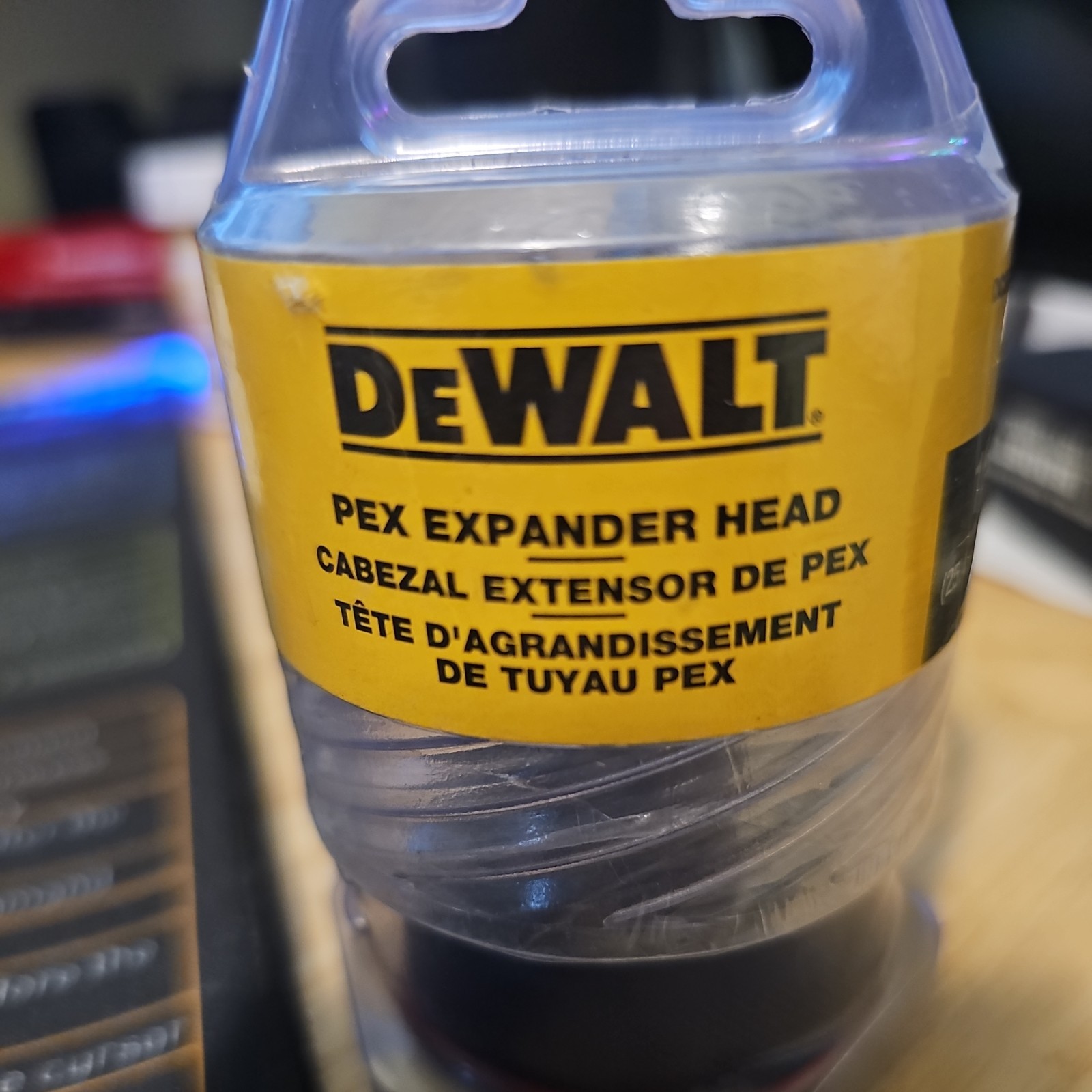NEW DeWALT WIRSBO PEX EXPANDER HEAD 1" DCE4001 Use W/Type-A PEX 25.4mm Tool NIB