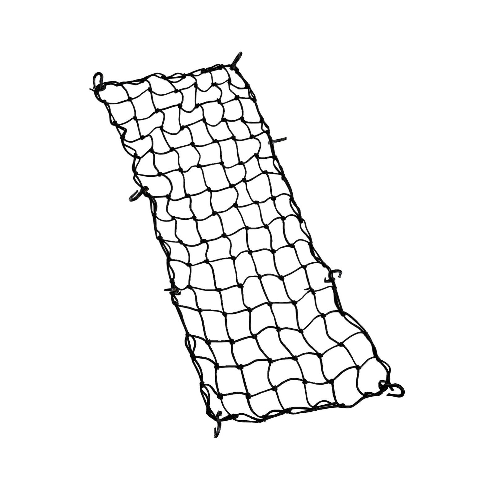 Small Cargo Net 30"x15" Stretches to 60"x30" with Thicken Hooks... FAST USA SHIP