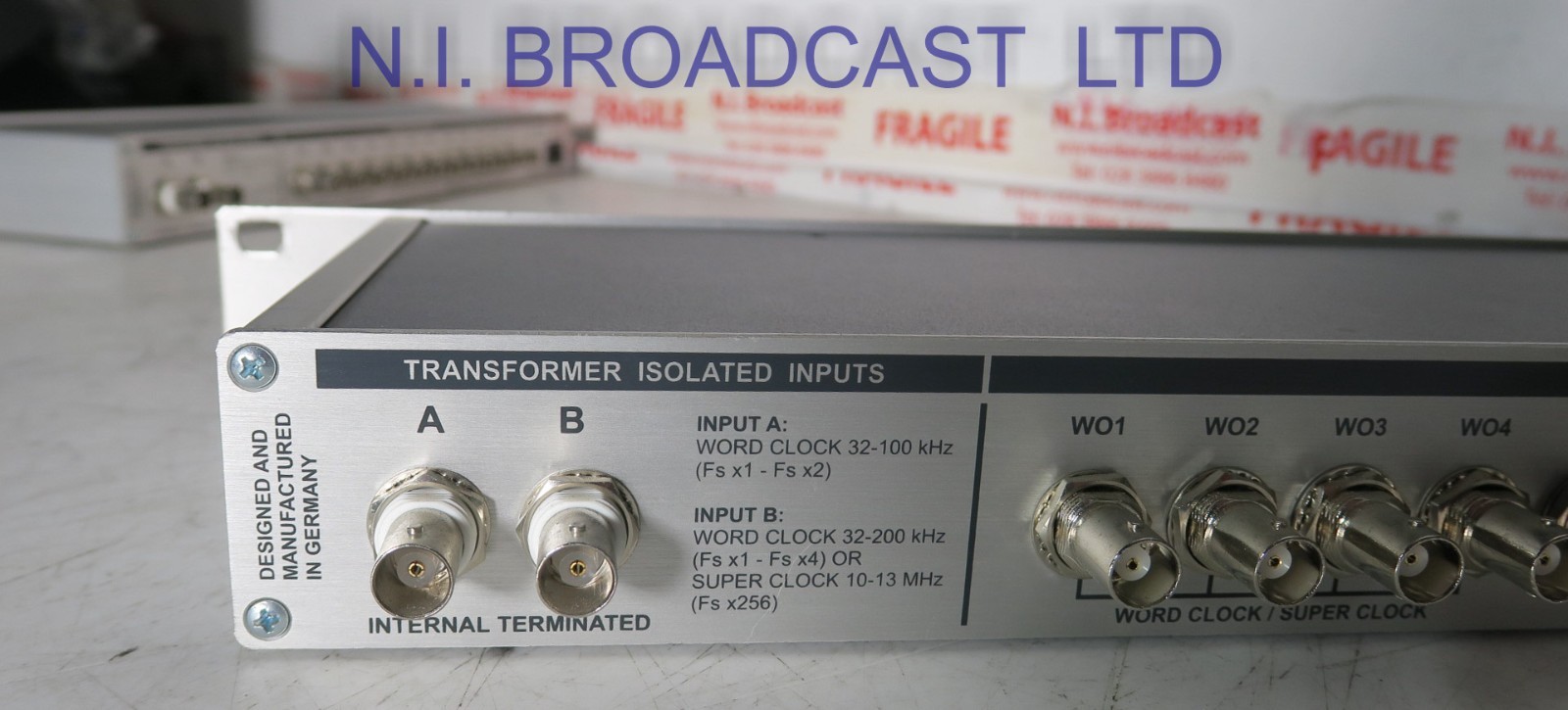 Rosendahl nanoclocks digital audio clock server