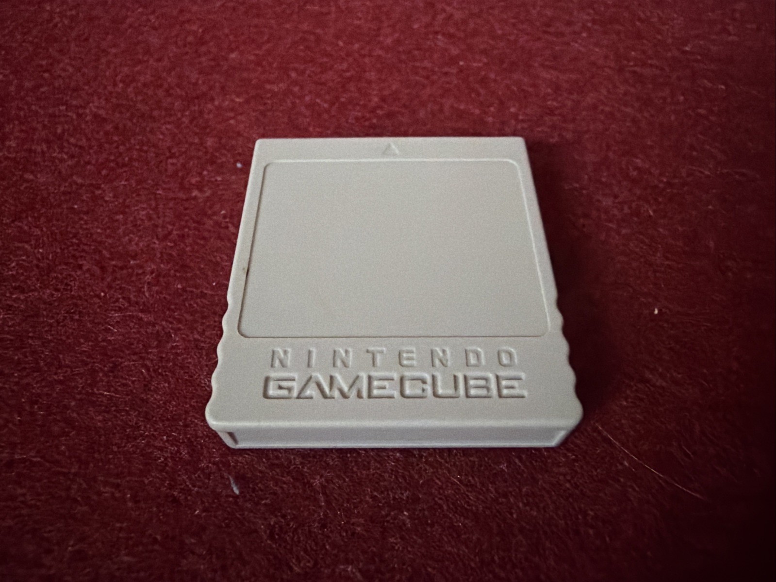 Nintendo GameCube Memory Card Gray 59 Blocks OEM DOL-008 Tested Working