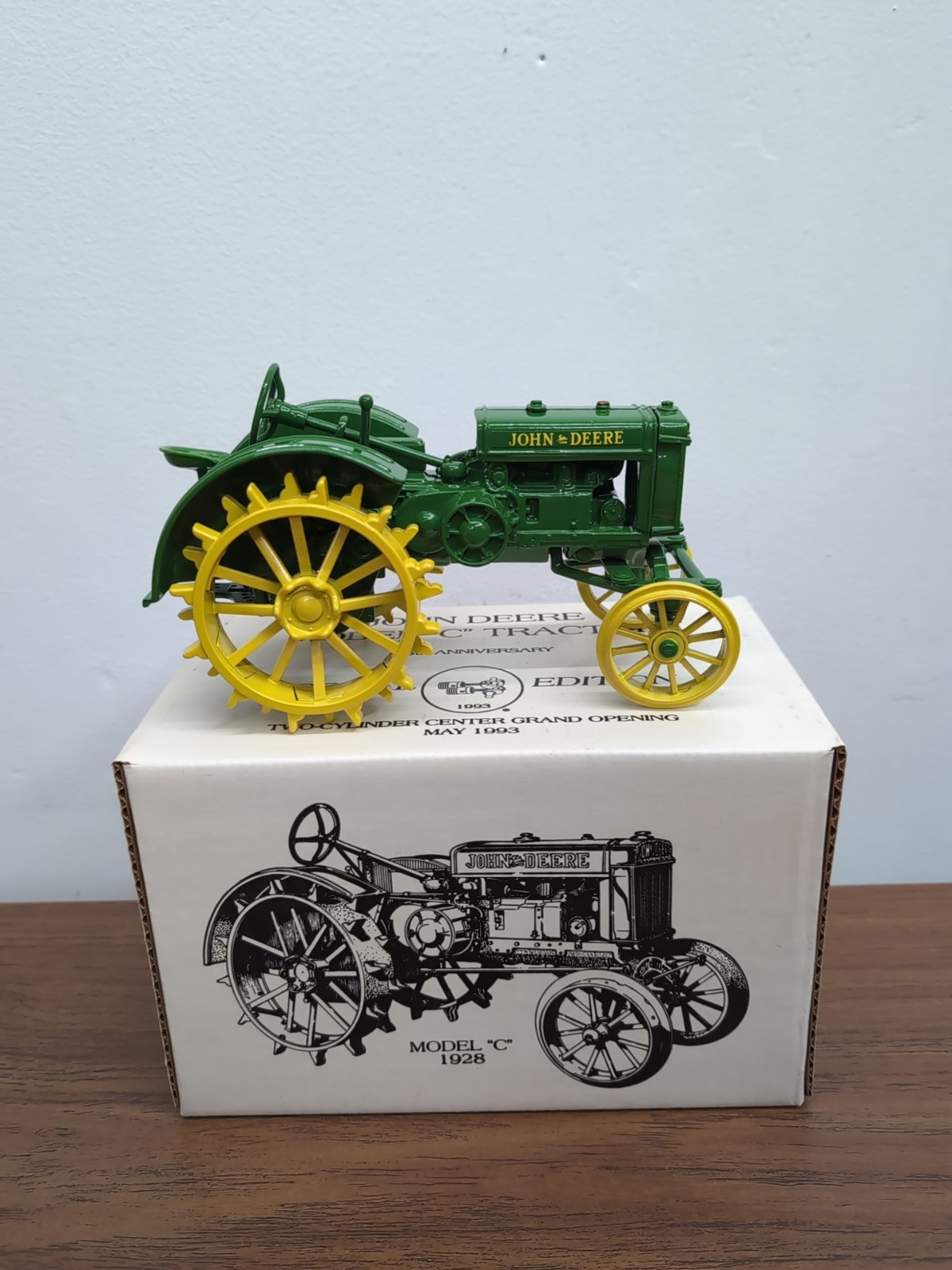 1/16 John Deere Model C Tractor Special Edition 1928 65th Anniversary 1993 ERTL