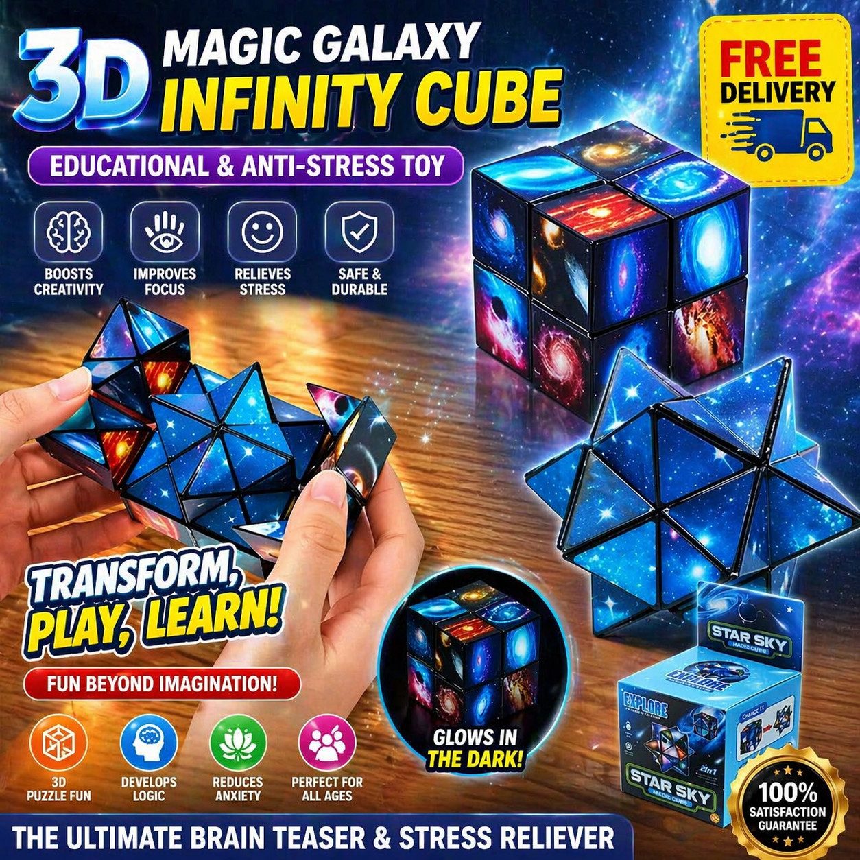 Educational Learning Toys for Kids Toddlers Age 3 4 5 6 7 8 Years Old Boys Girl