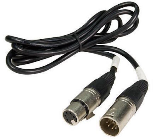 Chauvet DJ DMX5P5FT 5 Foot Male To Female 5 Pin DMX Cable DMX 5P 5FT