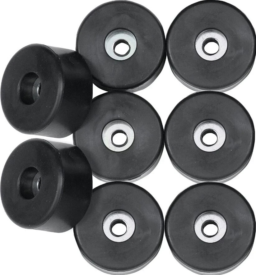 Rubber Feet Bumper Amp Speaker Set 8 Guitar Amplifier Cabinet Rubber Bumper 1.5"