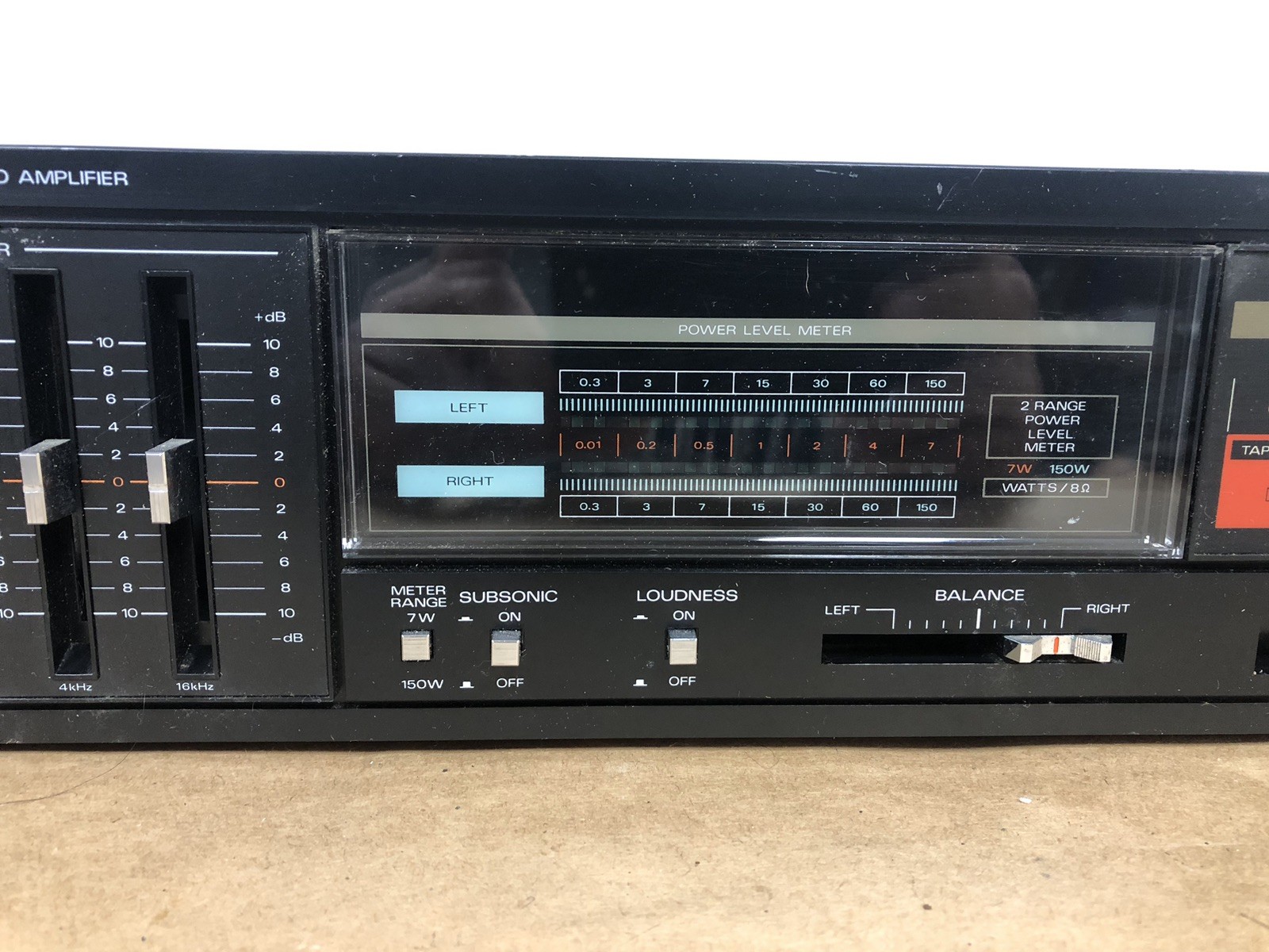 Fisher CA-272 Studio-Standard Integrated Stereo Amplifier – Tested Working