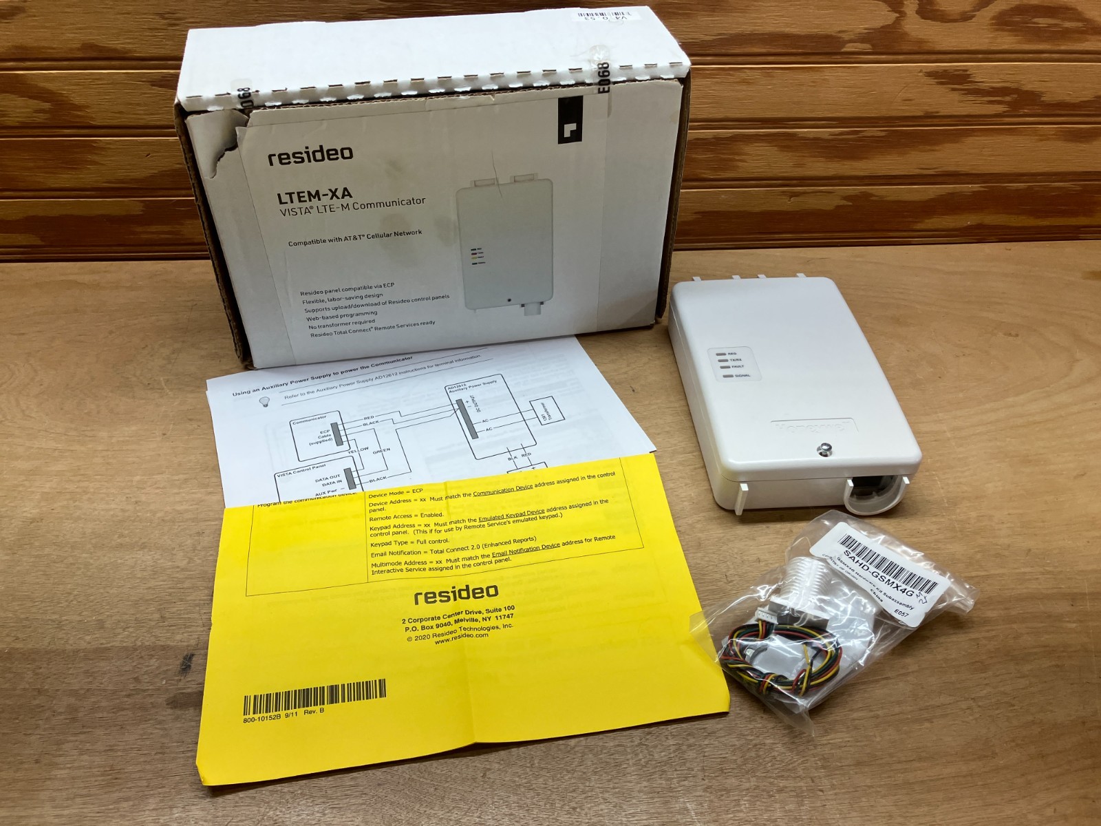 NEW Honeywell Resideo LTEM-XA Vista LTE-M Communicator Radio AT&T / Communicator
