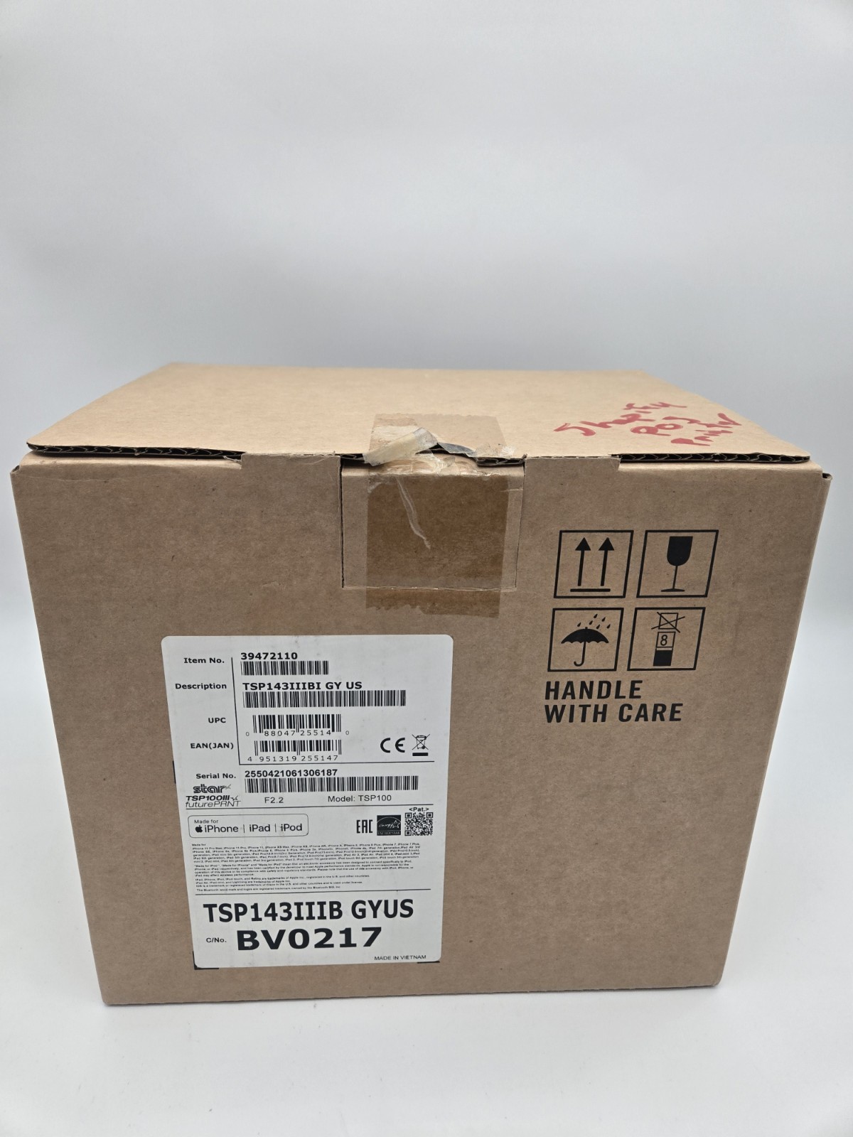 Star TSP100III thermal Receipt printer Bluetooth TSP143IIIBI