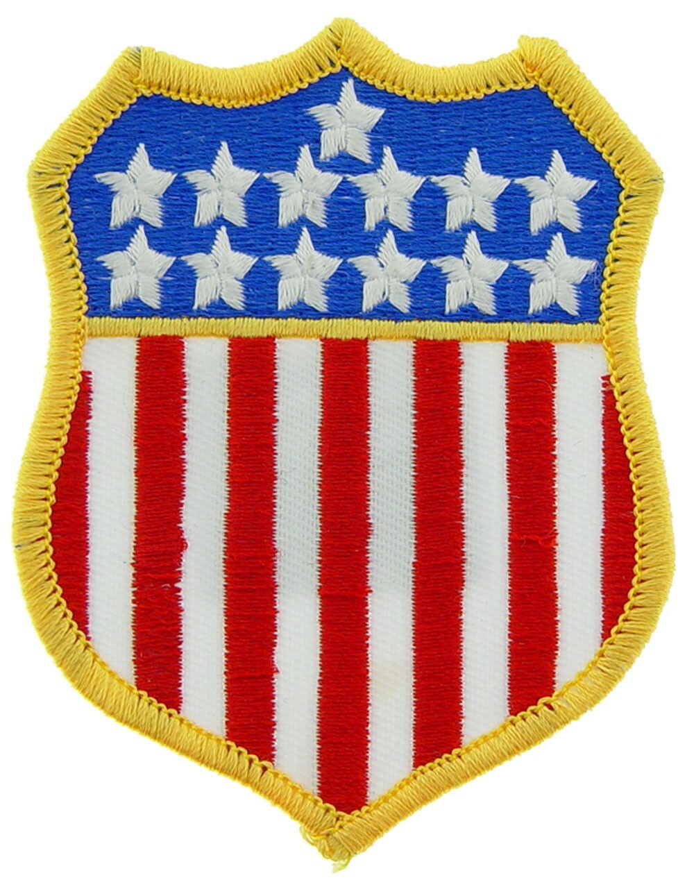 USA SHIELD Embroidered Shoulder Patch 3" (0409)