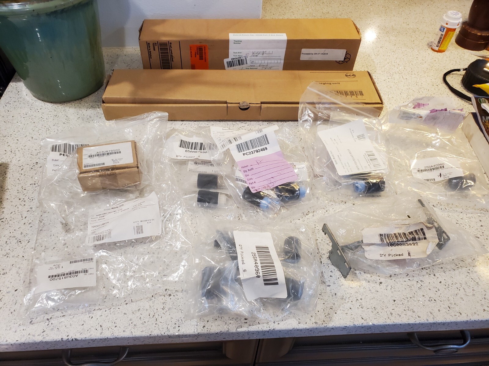 oce repair parts for 5500? 6500? see pictures