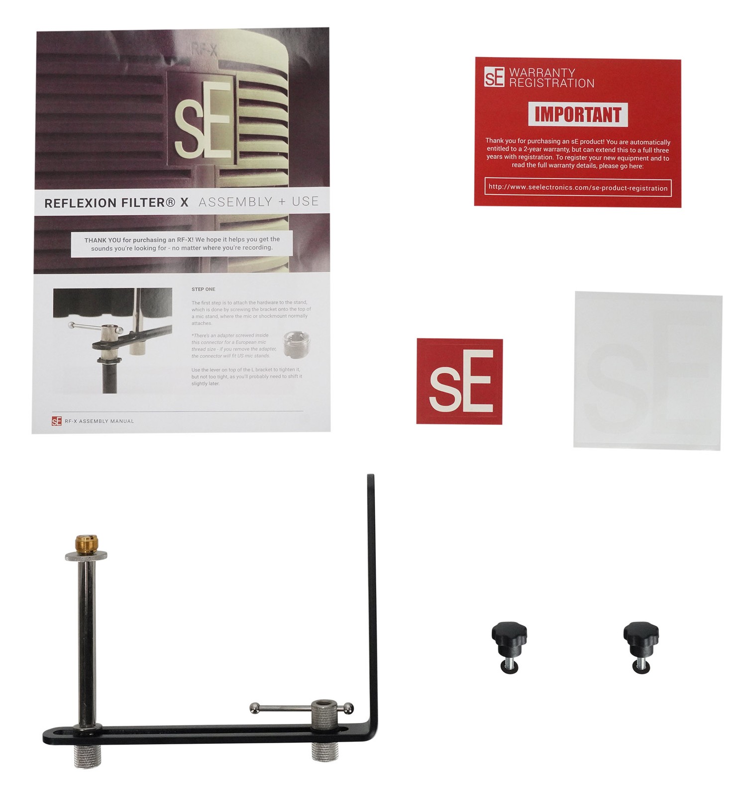 Se Electronics RF-X Acoustic Treatment Filter Isolation Shield Vocal Booth