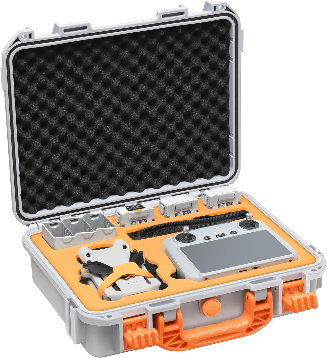 Hard Case for DJI Mini 3 Pro/3/Mini 4 Pro, Waterproof Pressure Resistant Carryin