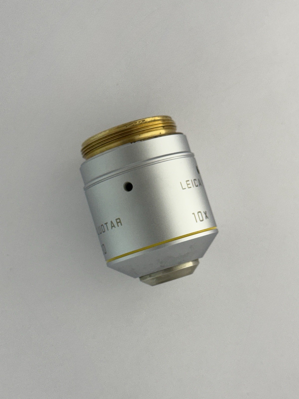 Leica HC PL FLUOTAR 10x/0.30 ∞/-/D Microscope Objective Lens
