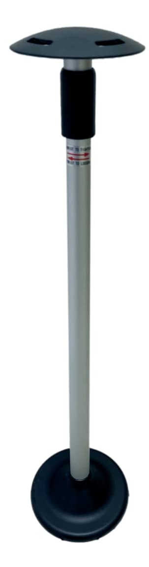 Pactrade Marine Boat Pontoon Cover Without Webbing Straps, Black and Grey