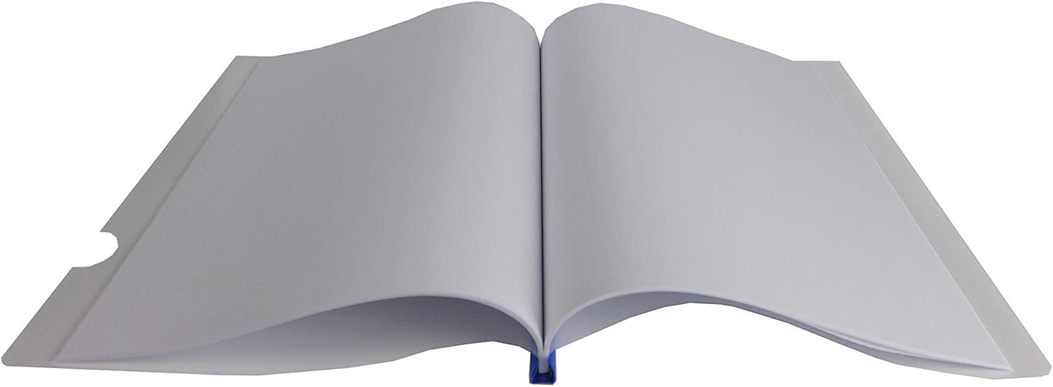 10 Pack Clear Report Covers with Sliding Bar for Presentation Folders Document