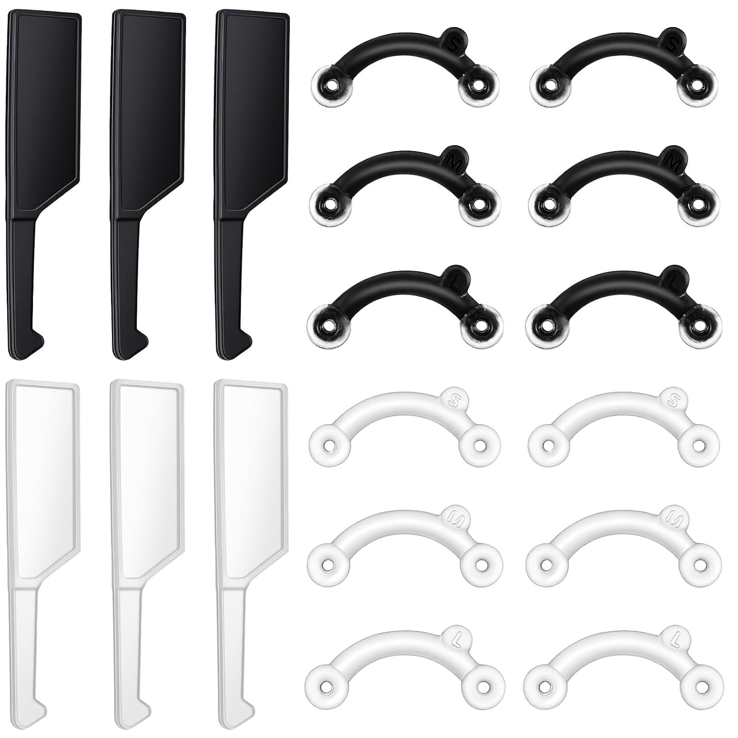 6 Pairs Nose Lifter Shaper Clip Nose Up Lifting Shaping Tool Insert Job Tool