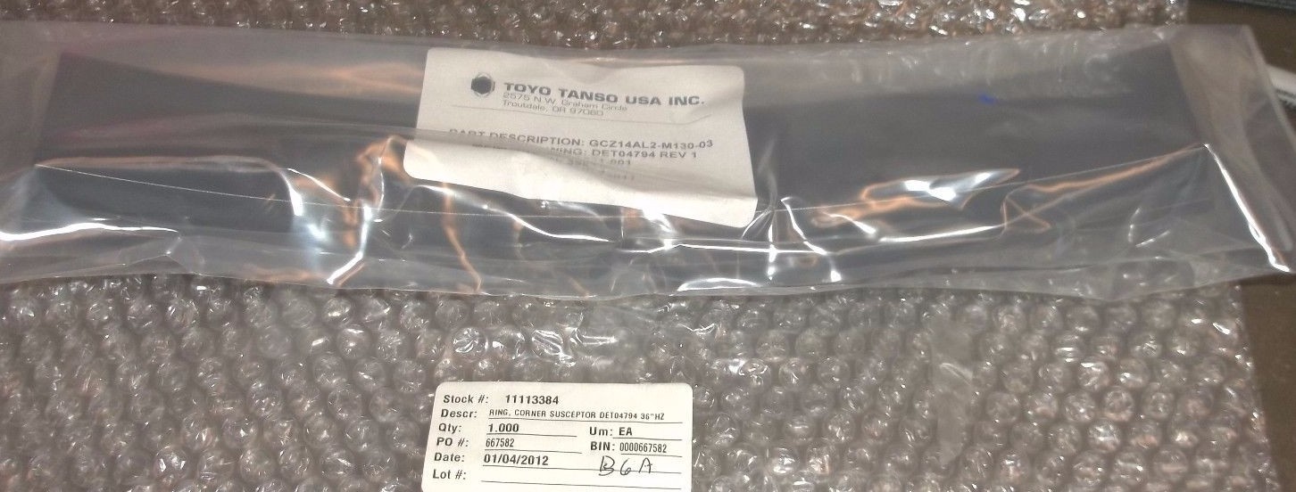 TOYO TANSO USA GCZ14AL2-M130-03 CORNER SUSCEPTOR RING 36" HZ (UU5)