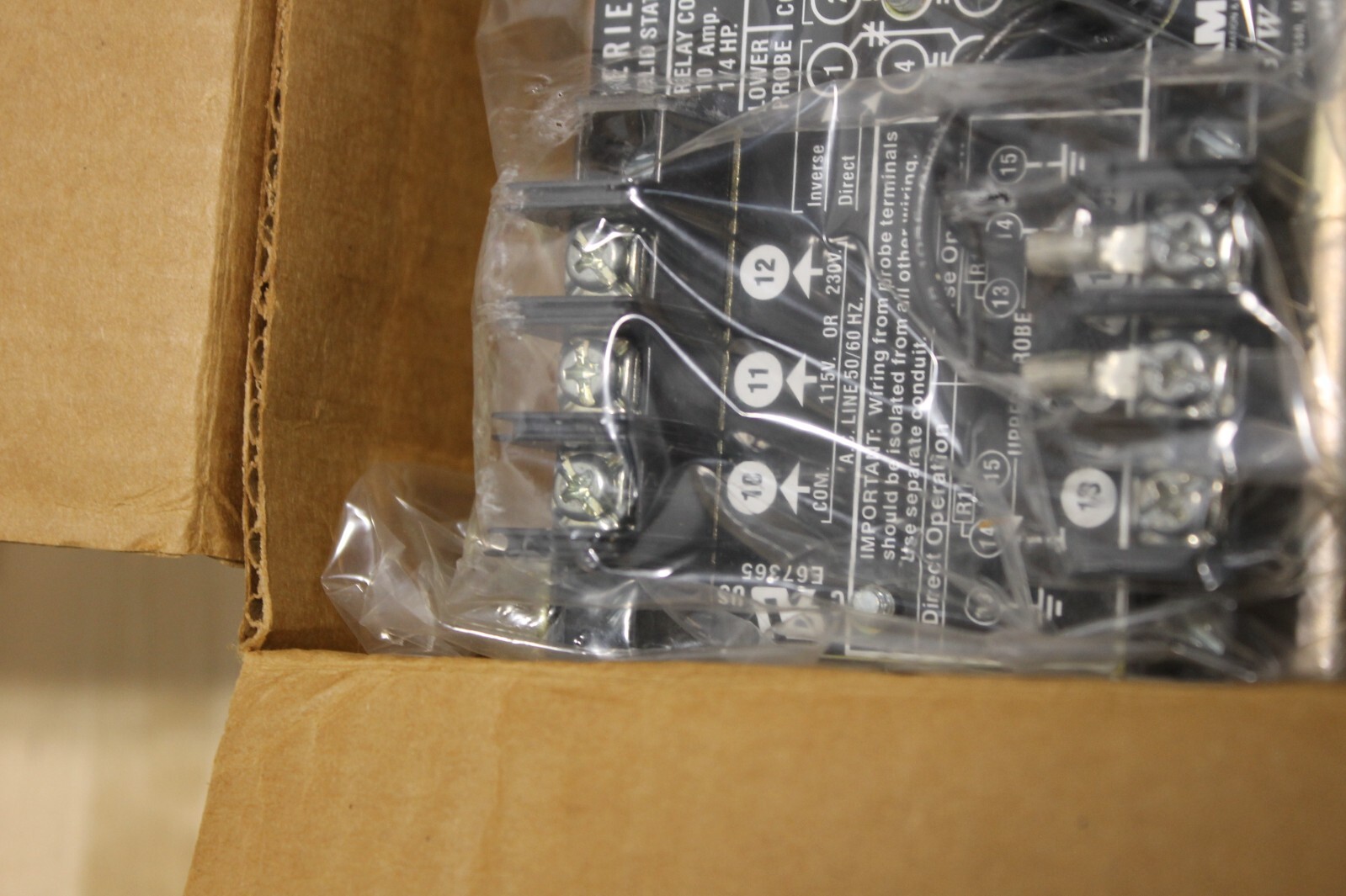 UBE 063-00100 Series 52 Solid State Low Sensitivity Relay NOS