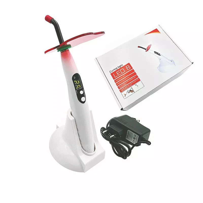 Dental Wireless Curing Light Dentist Cordless LED.B Lamp Output Intensity