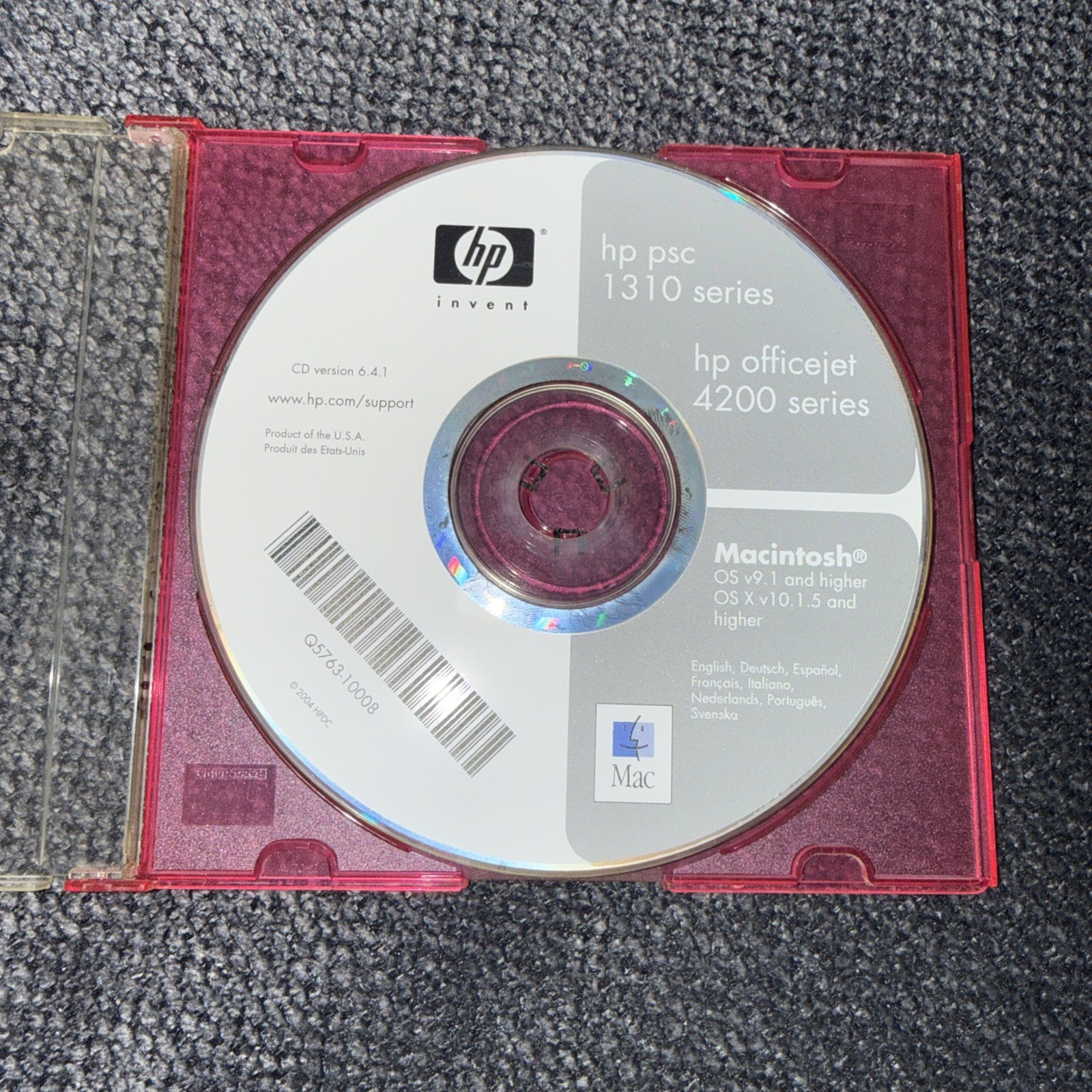 HP PSC 1310 Series HP OFFICEJET 4200 Series Macintosh OS V9 And Higher Etc