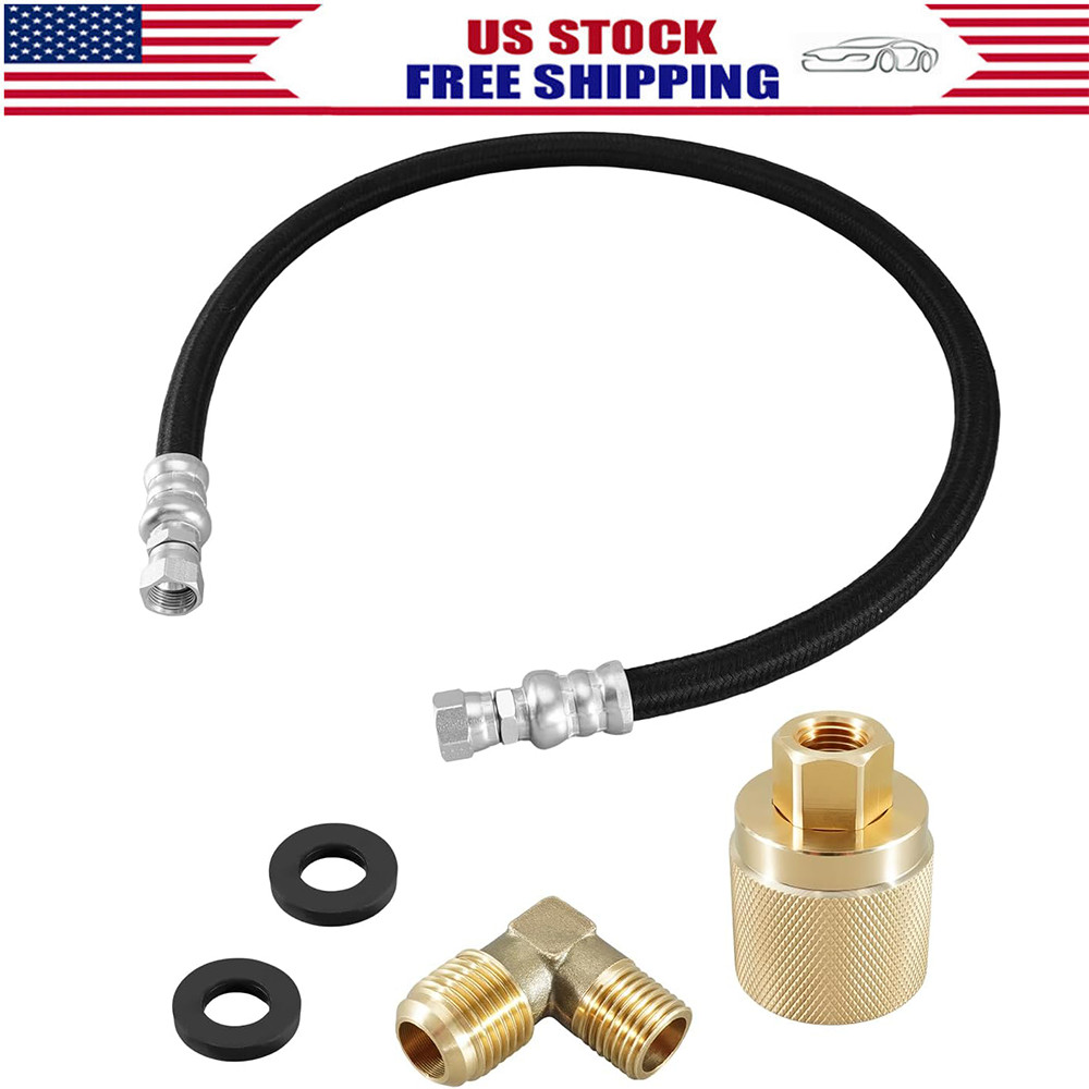 Forklift Propane LPG Tank Cylinder Hose 34" w Rego 7141F tank connector