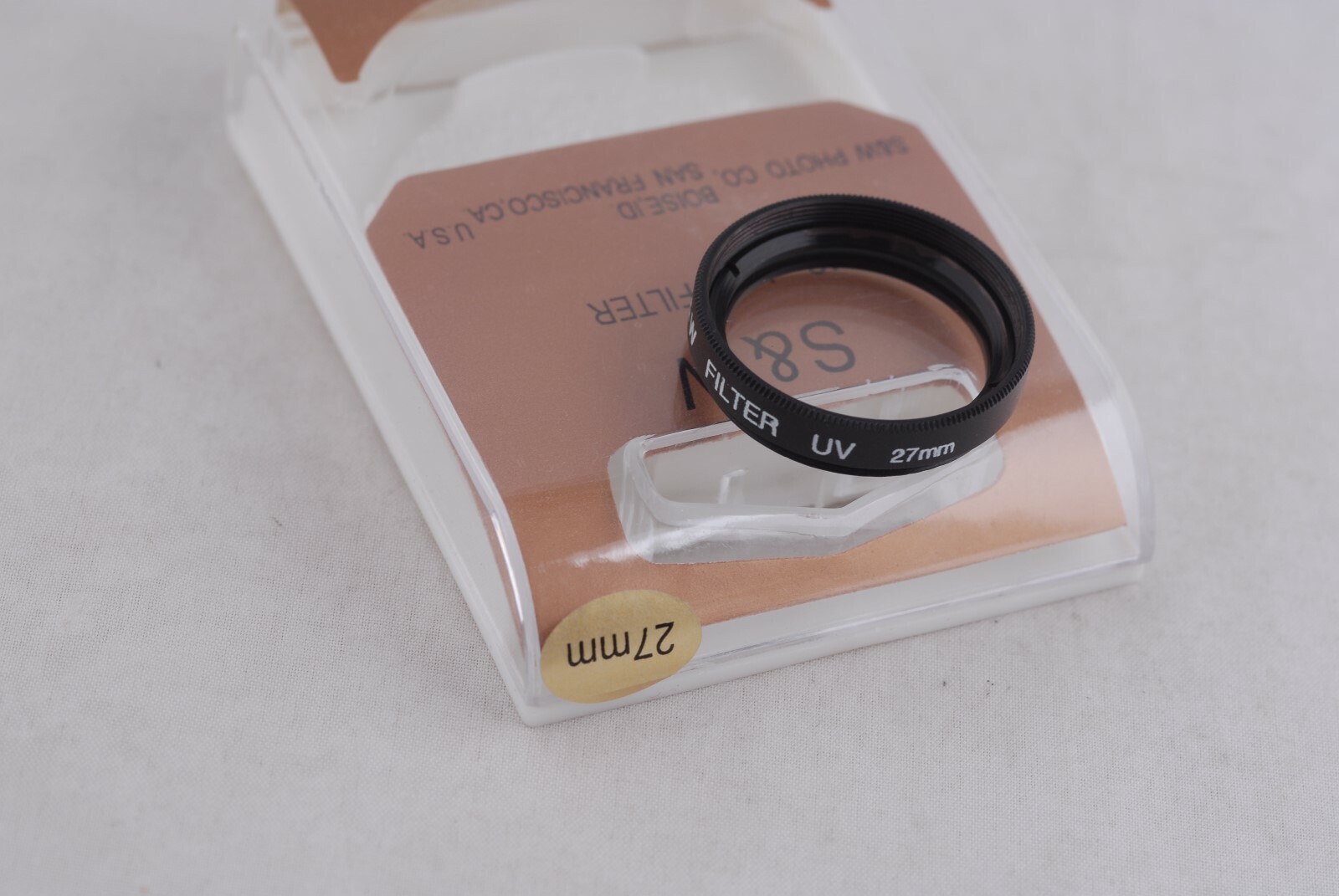 New 27mm UV Black Filter 27mm UV