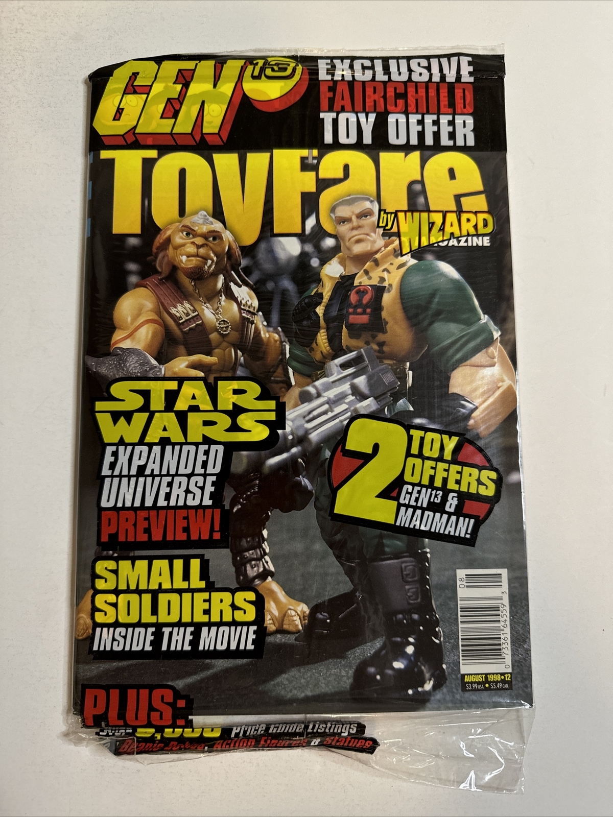 TOYFARE Magazine #12 Polybagged- Sealed With South Park Poster! August 1998