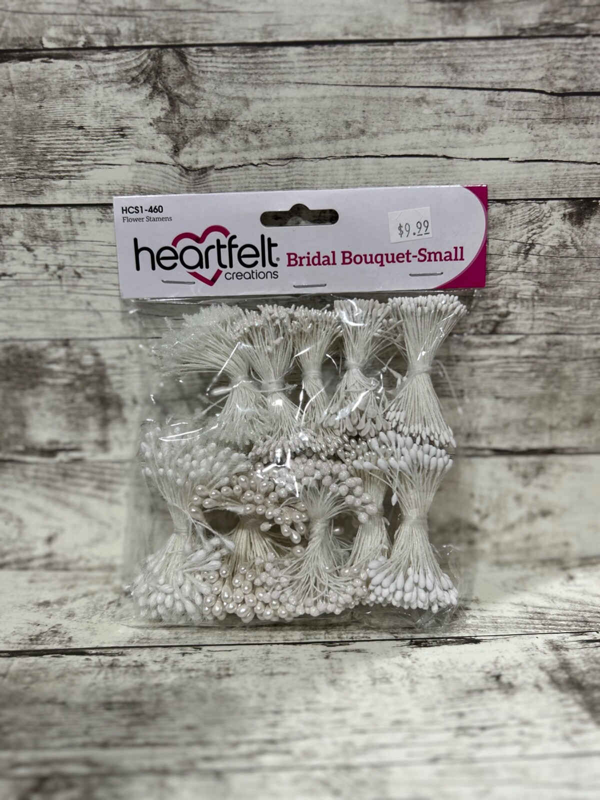 HEARTFELT CREATIONS- HCS1-460 FLOWER STAMENS-  BRIDAL BOUQUET SMALL