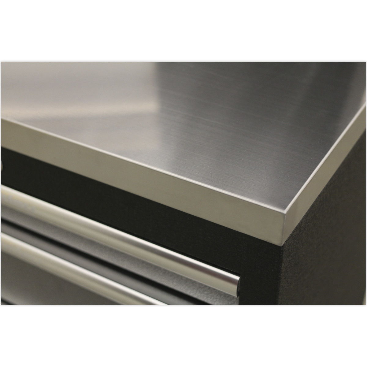 Sealey Stainless Steel Worktop Single Base Cabinet 680 x 463 x 38mm APMS50SSA