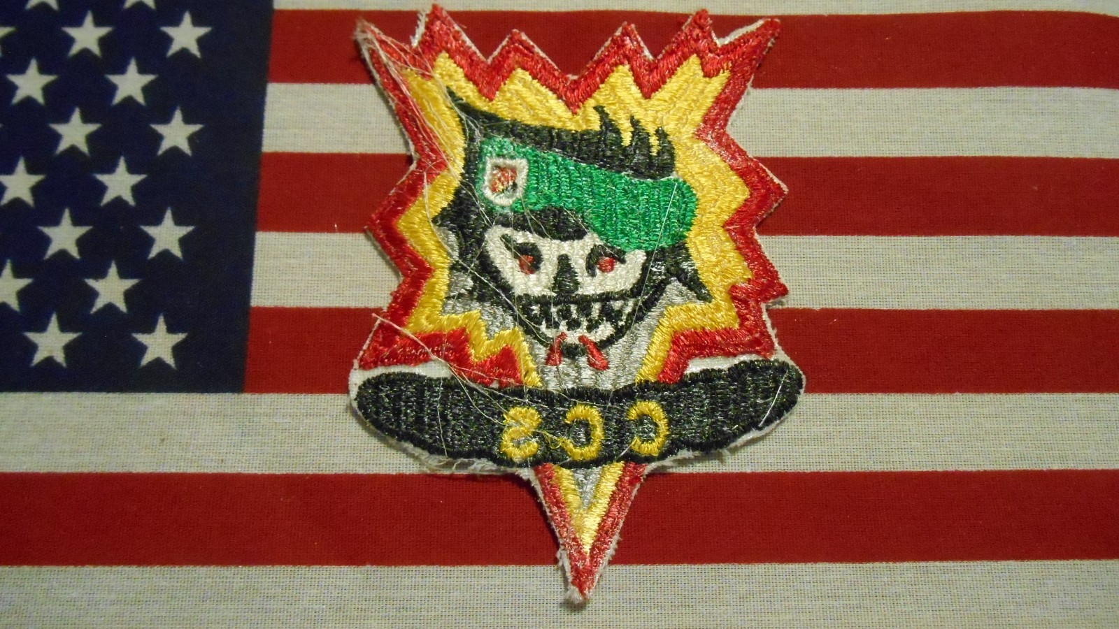 VIETNAM CCS GREEN BERET PATCH c/e