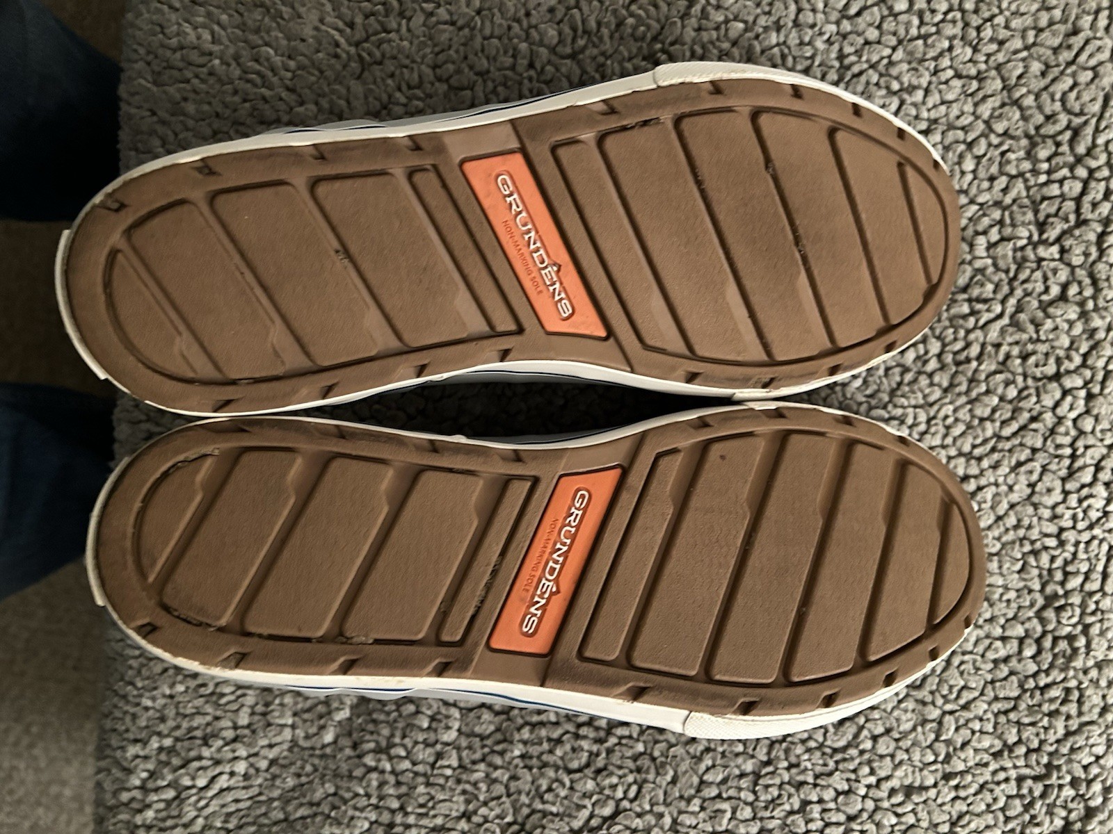 GRUNDENS DECK-BOSS ANKLE BOOTS GREY -SIZE 13