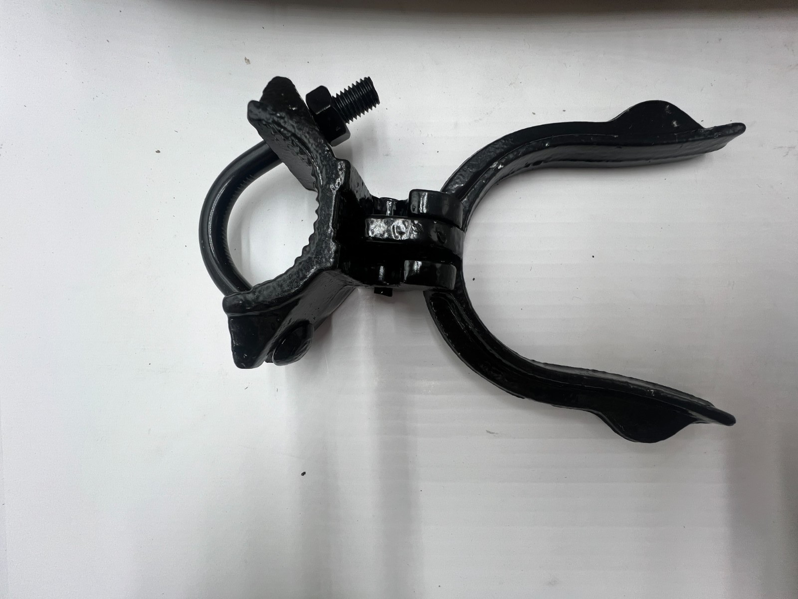 (QTY 5) 068026 220700GP Fork Latch HDG & PVC 1-5/7" X 2-7/8" Black