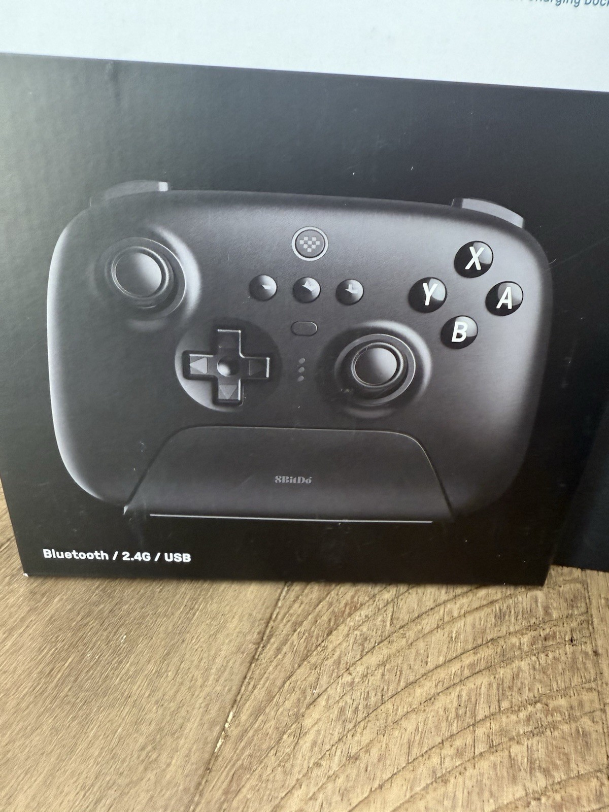 8BitDo 80NA Ultimate Wireless Bluetooth Controller With Charging Dock (Black)