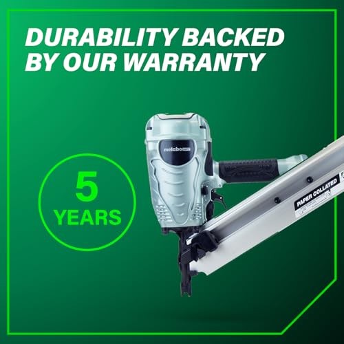 Metabo HPT Framing Nailer, Pro-Preferred Tool For Flooring, No Size