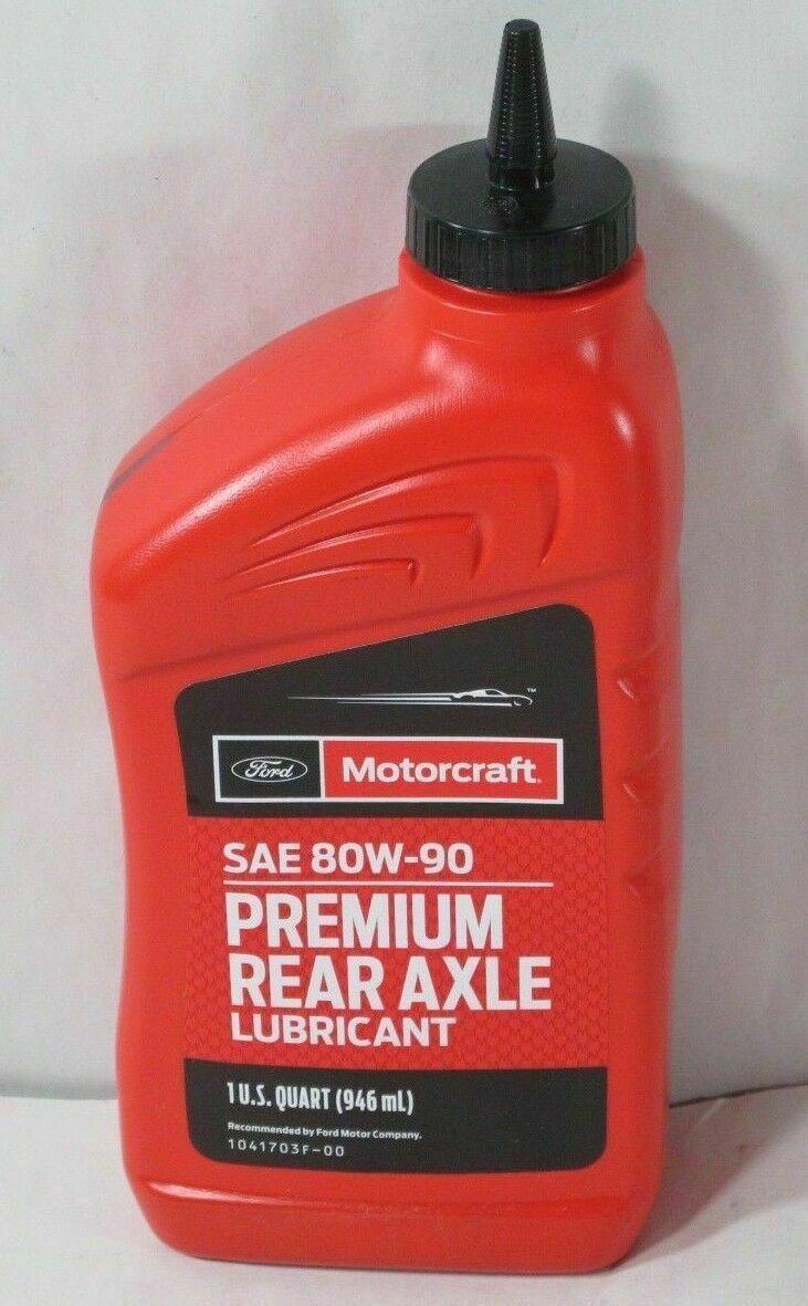 3 Quarts Motorcraft Ford Fluid XY-80W90-QL SAE 80W-90 Premium Rear Axle Gear Oil