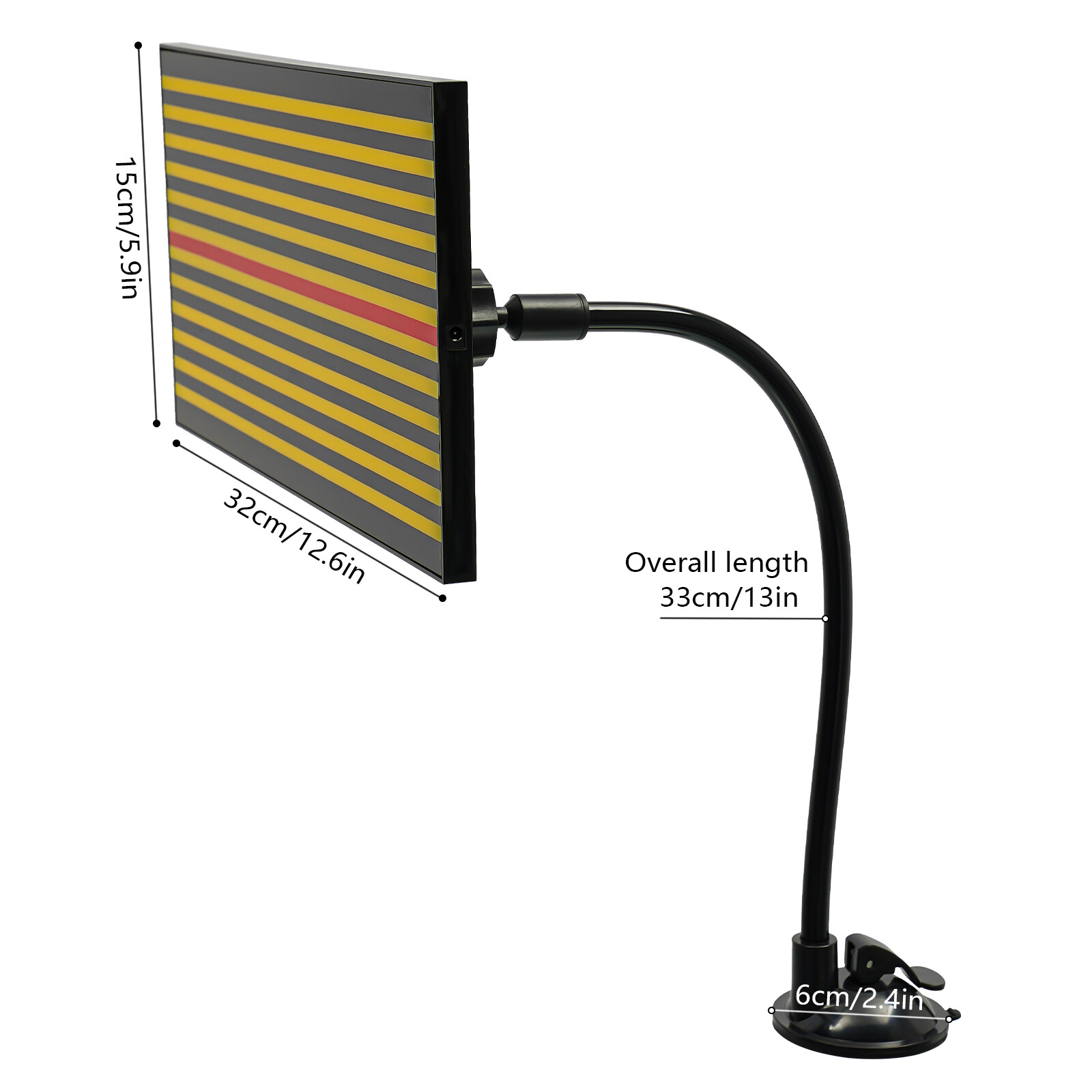 Dent Checking Reflector LED Light Line Testing Board Paintless Dent Repair Tool
