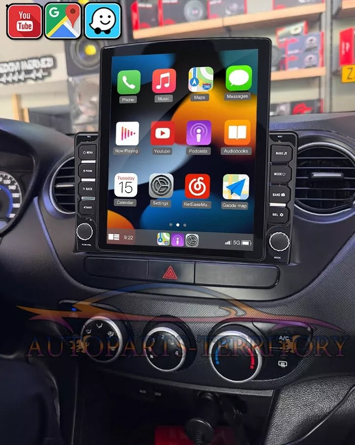 2+64G ANDROID 15 CARPLAY FOR 2014-2019 HYUNDAI GRAND I10 CAR GPS STEREO RADIO