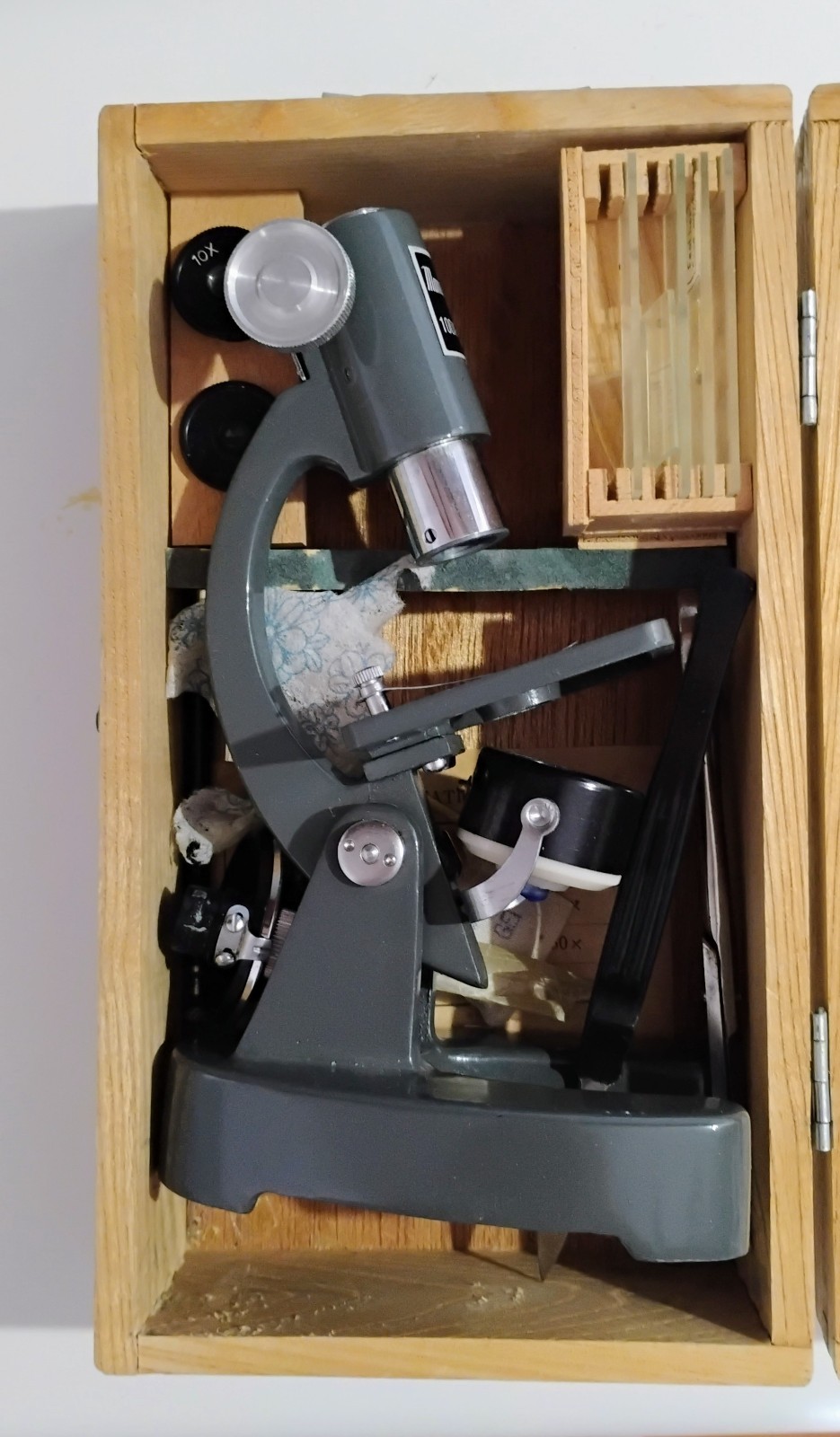 Vintage Manilux Microscope 100x- 750x