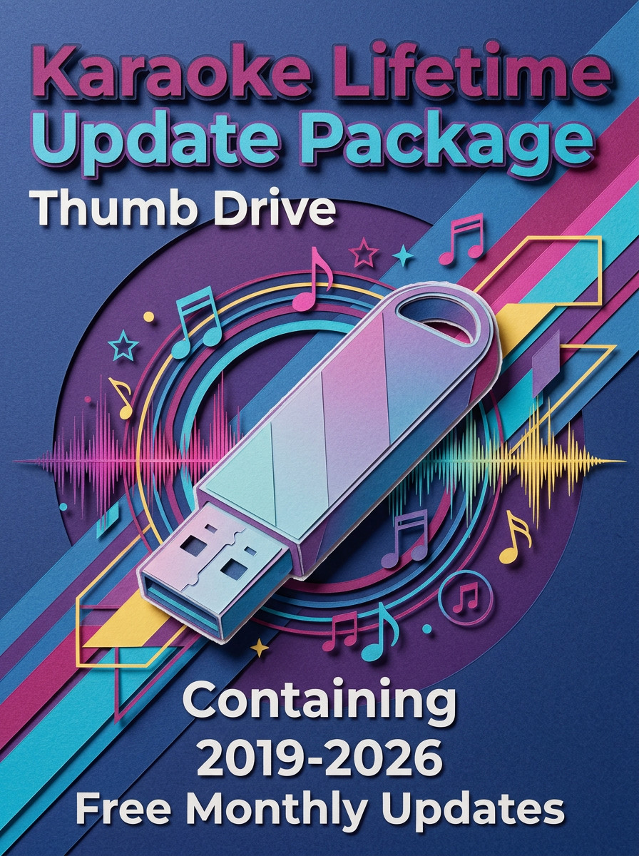 Karaoke Hard Drive Player Updates 2019-2026 - Free Lifetime Updates