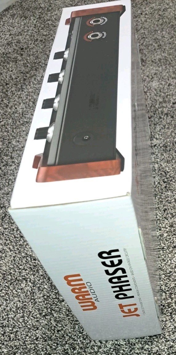 WARM AUDIO JET PHASE SHIFTER & FUZZ PHASER ( NEW )
