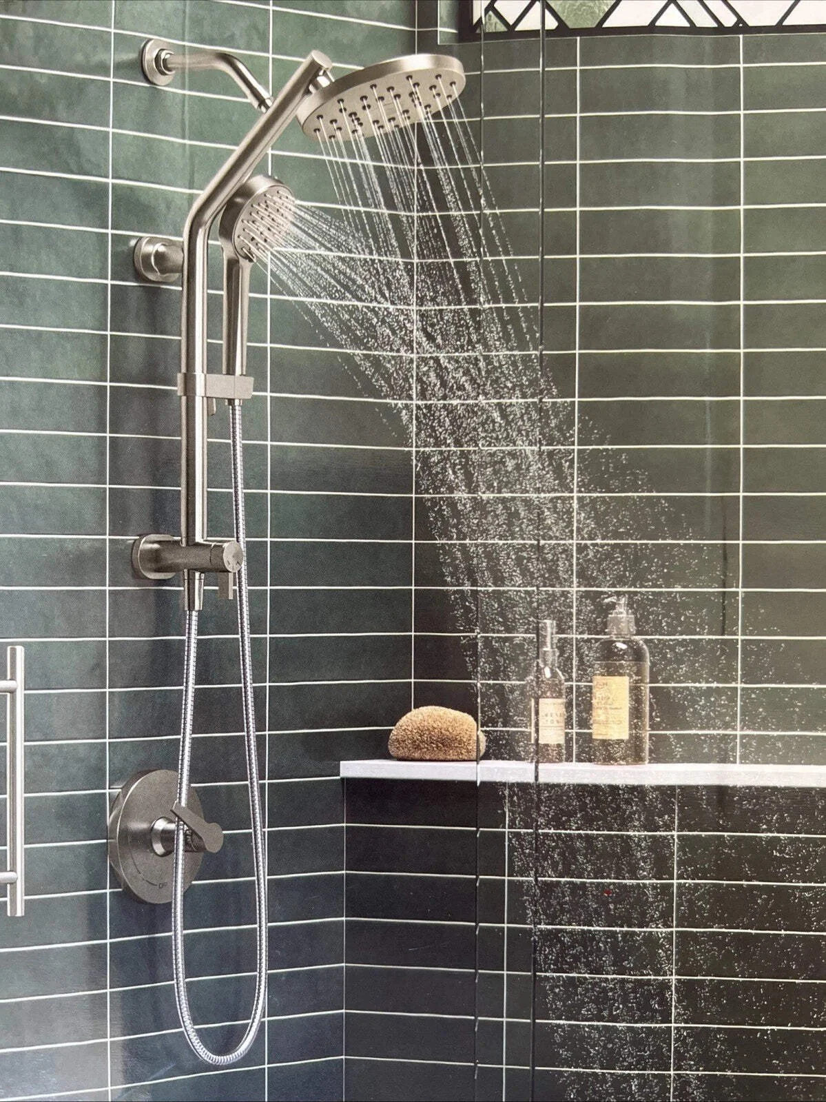 Kohler R38001-G-BN Hydrorail Shower System 3-in-1 Multifunction BN