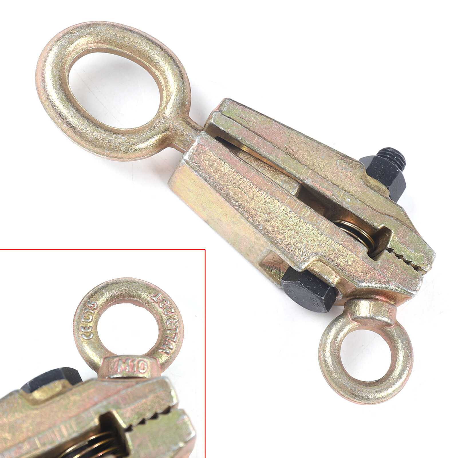 2-Way Automobile Sheet Metal Clamp Car Body Dent Repair Tool Pull Clamp Puller