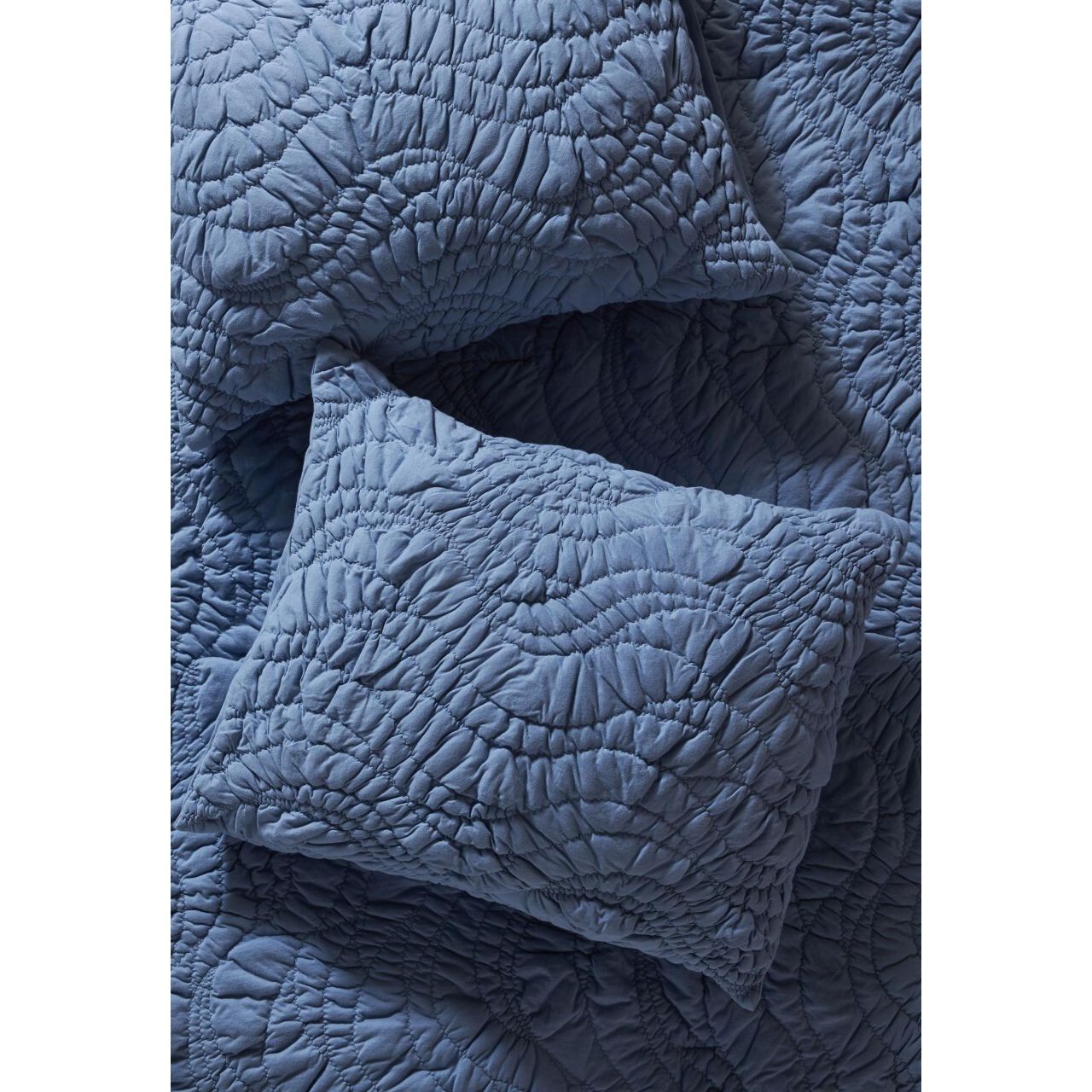 Anthropologie Bajada Jersey Standard Sham - Iris Blue