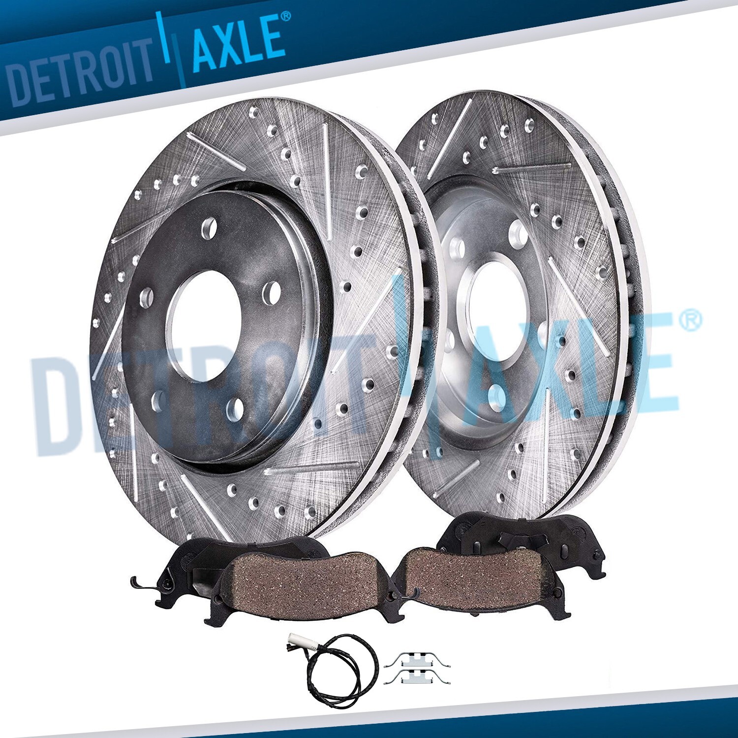13.23'' Rear Drilled Rotors Brake Pads for BMW 335i xDrive 335xi 335is 335d X1