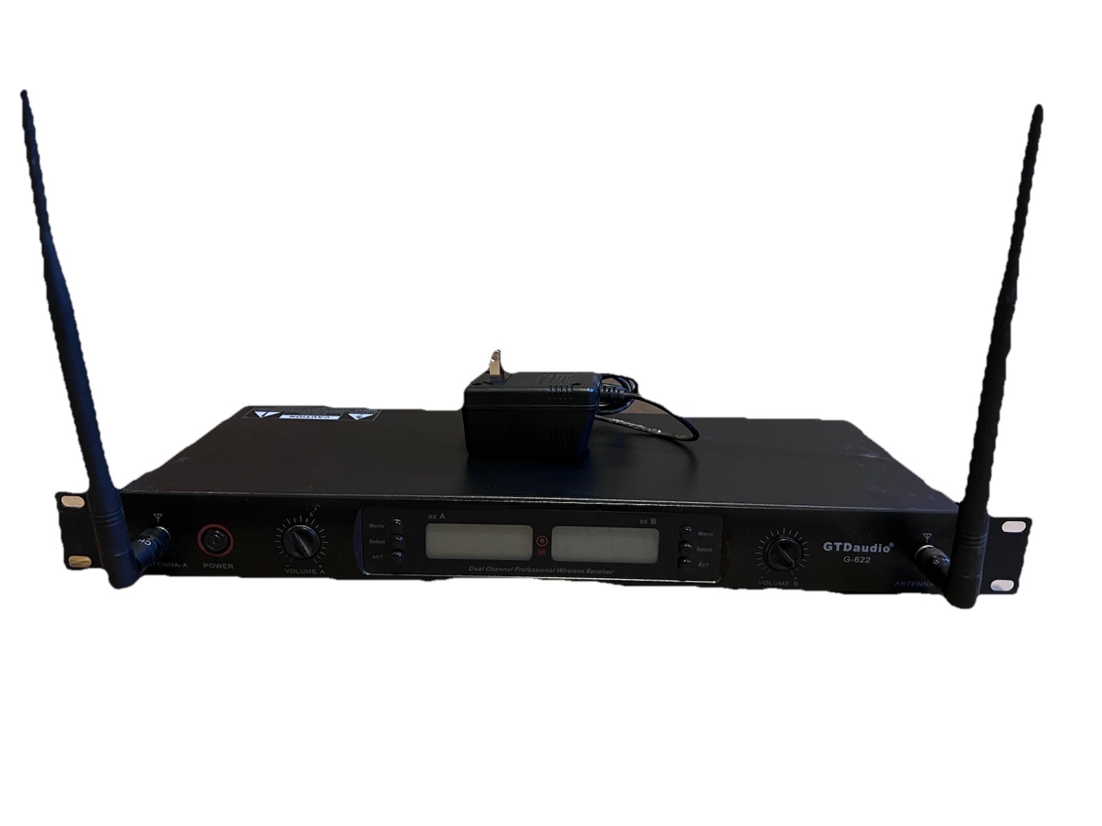 GTD Audio G-622 Channel UHF 2 Wireless Mic System Transmitter / Receiver 600mhz