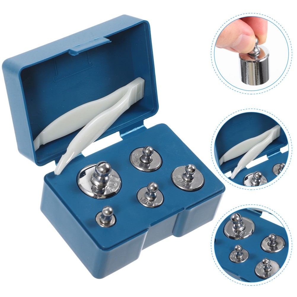 1 Set Durable Precision Calibration Weights for Digital Scale Assorted Color