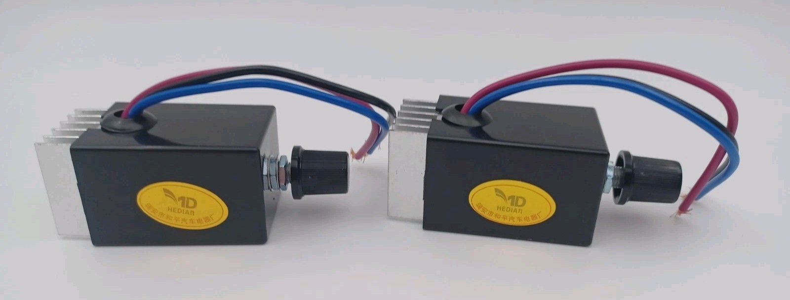 DC 12V/24V Motor Speed Controller – 2‑Pack – 120W/240W – Variable Control – 10A